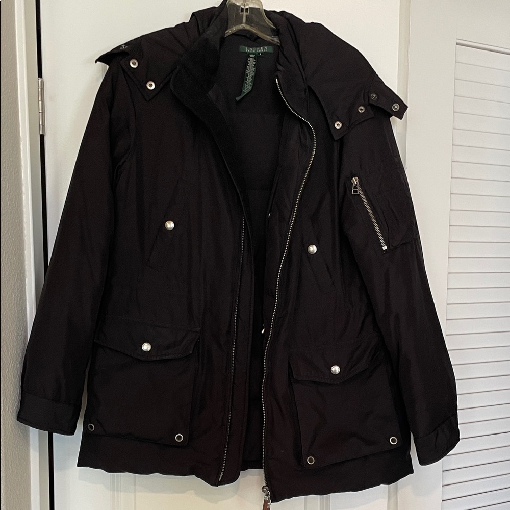 Lauren Ralph Lauren Black Puffer Jacket